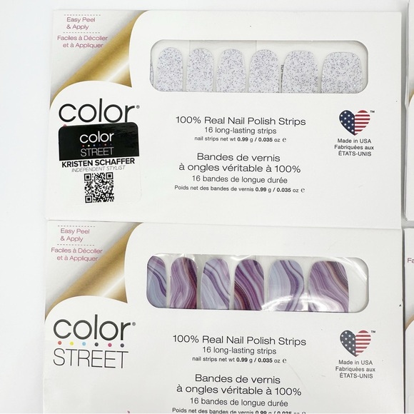 Color Street 5 Piece Bundle of Nail Polish Strips - Picture 2 of 6